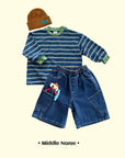 Little Foxx – Pigment Stripe Tee
