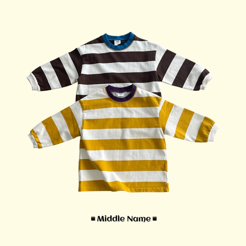 Little Foxx – Milk Colored Stripe Tee