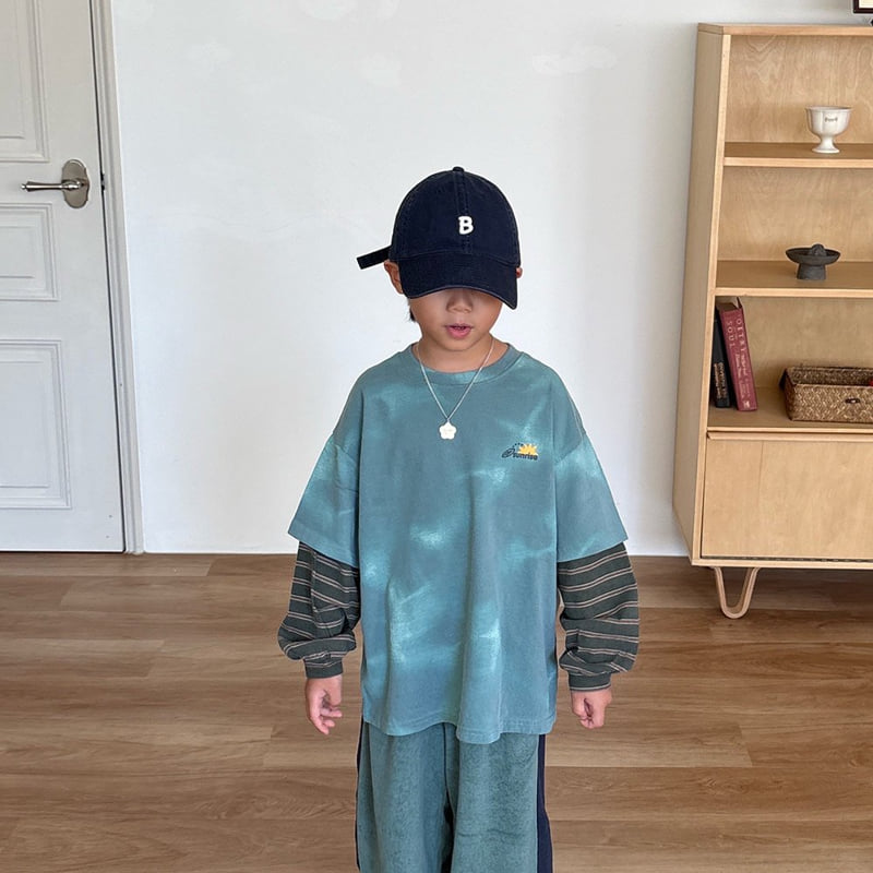Little Foxx – Terry Colorblock Jogger Pants