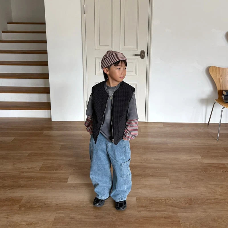 Little Foxx – Pocket Hip Denim Pants