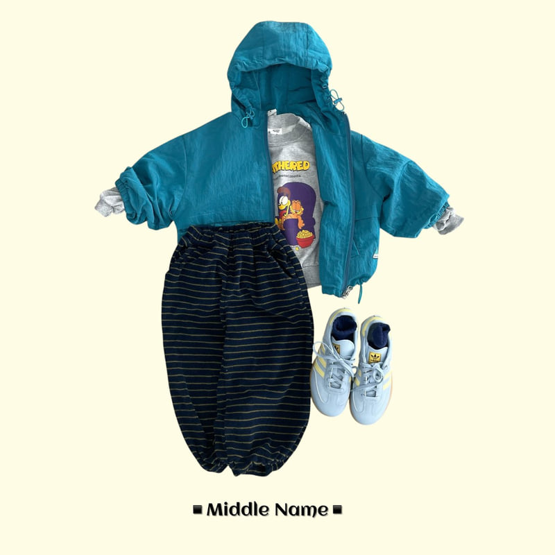 Little Foxx – Terry Stripe Jogger Pants