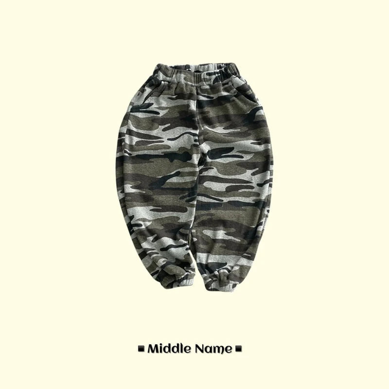 Little Foxx – Camo Jogger Pants