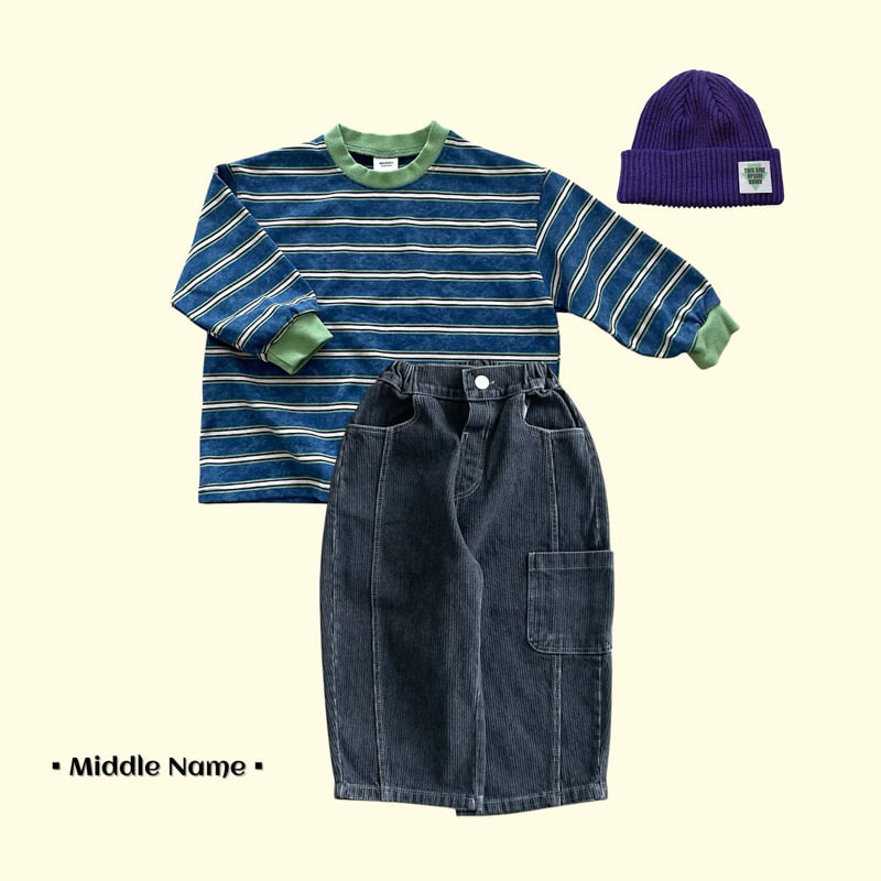 Little Foxx – Pigment Stripe Tee