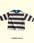 Little Foxx – Milk Colored Stripe Tee