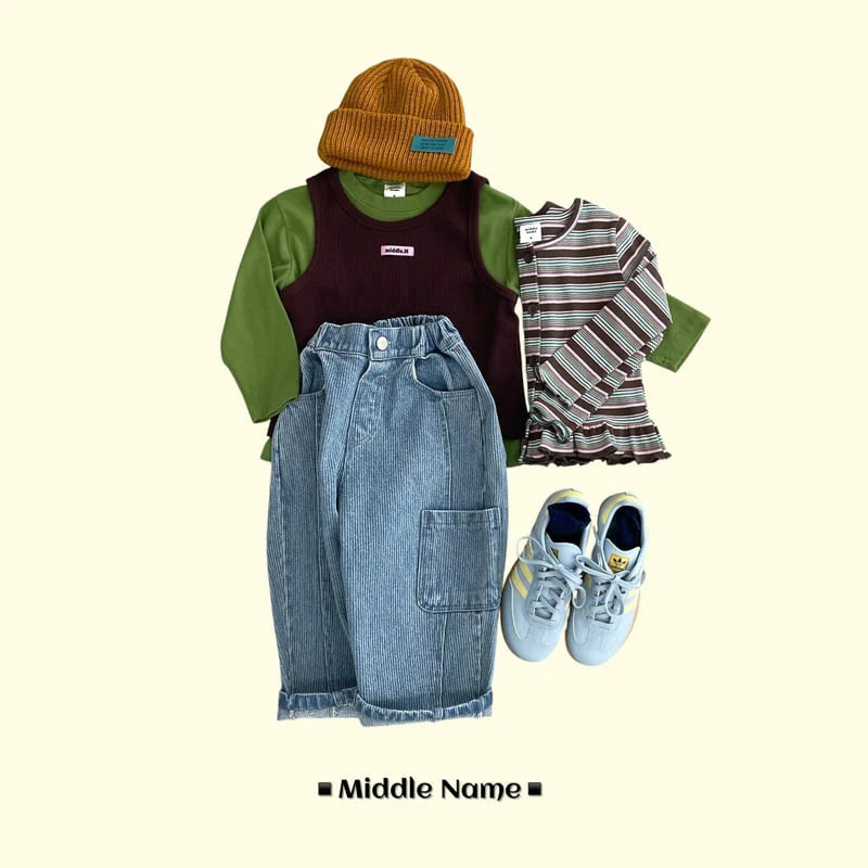 Little Foxx – Pocket Hip Denim Pants