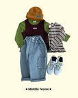 Little Foxx – Pocket Hip Denim Pants