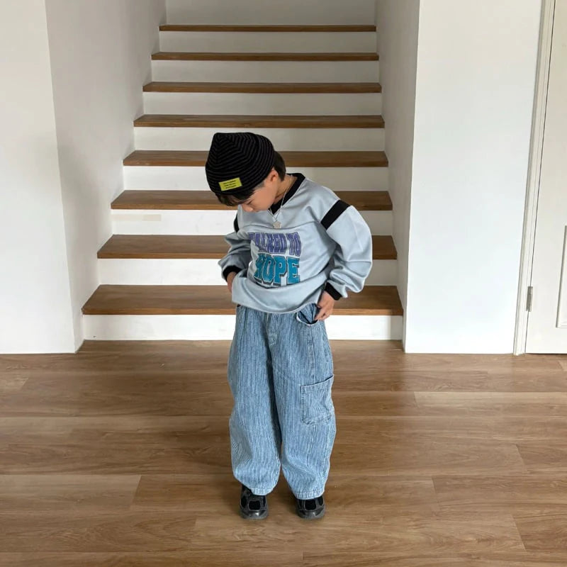 Little Foxx – Pocket Hip Denim Pants