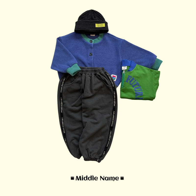 Little Foxx – Pigment Tape Jogger Pants