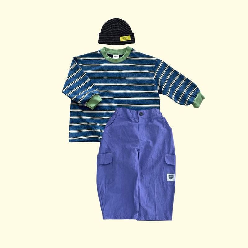 Little Foxx – Pigment Stripe Tee
