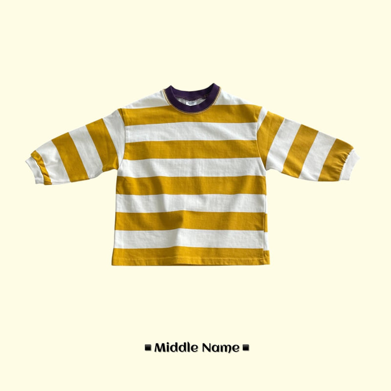 Little Foxx – Milk Colored Stripe Tee