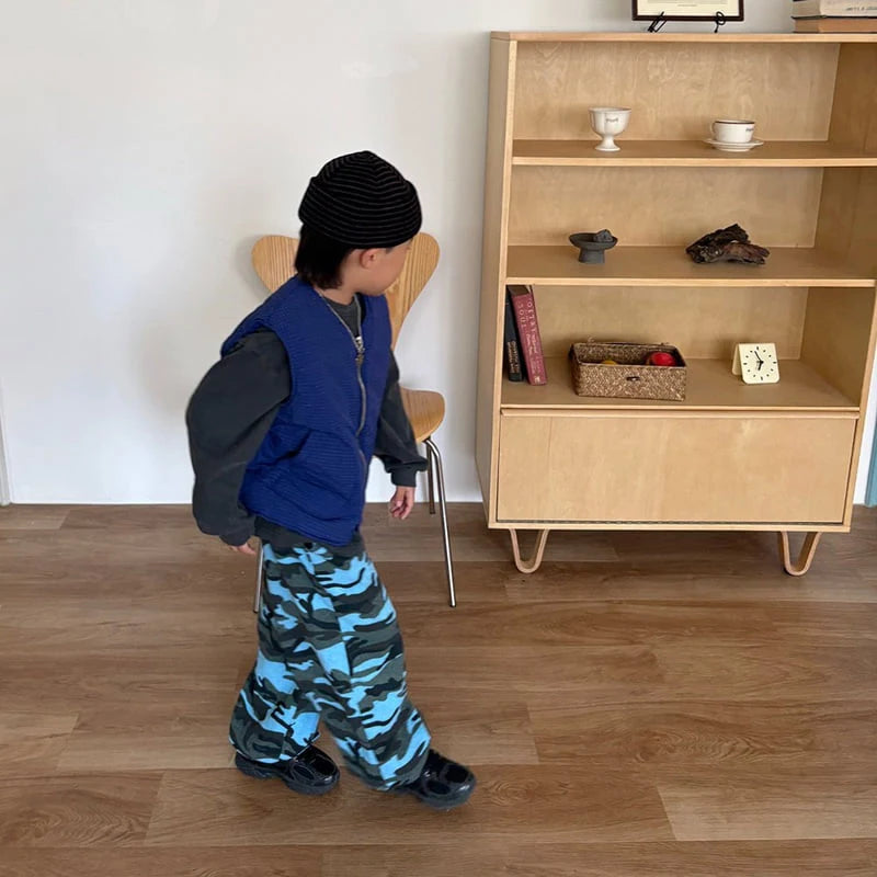 Little Foxx – Camo Jogger Pants