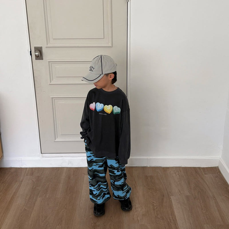 Little Foxx – Pigment Heart Long Sleeve Tee