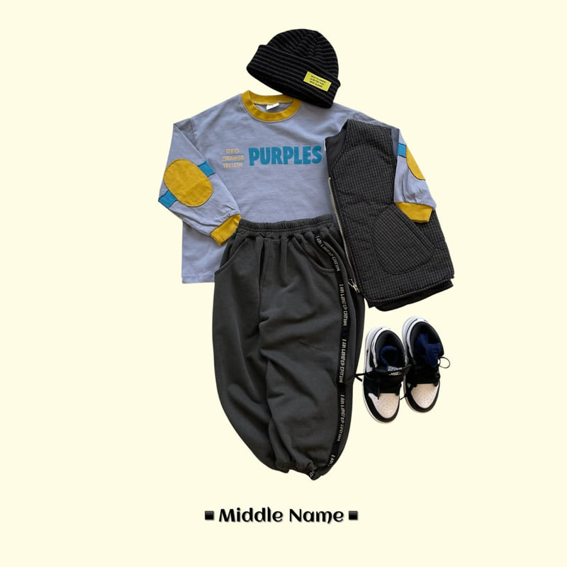 Little Foxx – Pigment Tape Jogger Pants