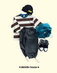 Little Foxx – Cargo Embo Check Pants