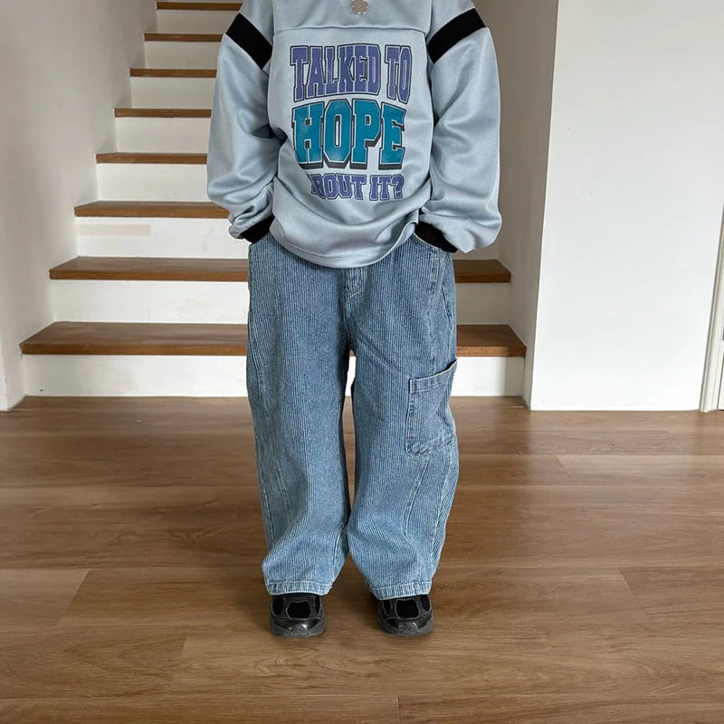 Little Foxx – Pocket Hip Denim Pants