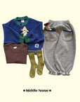 Little Foxx – Color Block Cardigan