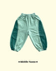 Little Foxx – Rib Colored Slit Pants