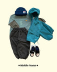 Little Foxx – Pigment Tape Jogger Pants