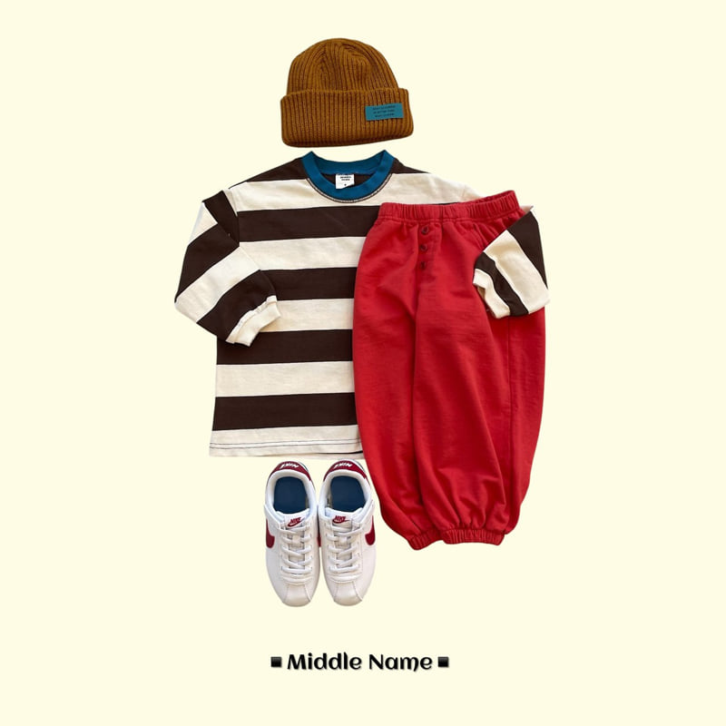 Little Foxx – Milk Colored Stripe Tee