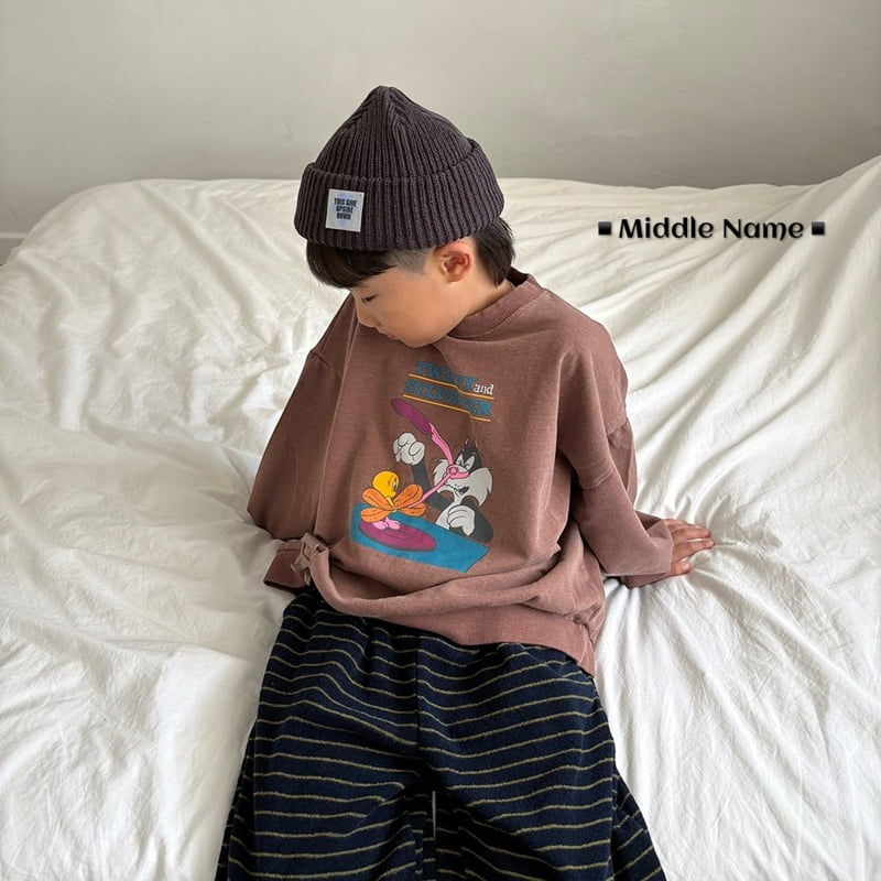 Little Foxx – Terry Striped Jogger Pants