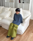 Little Foxx – Cargo Embossed Check Pants