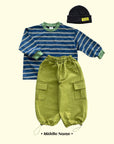 Little Foxx – Pigment Stripe Tee