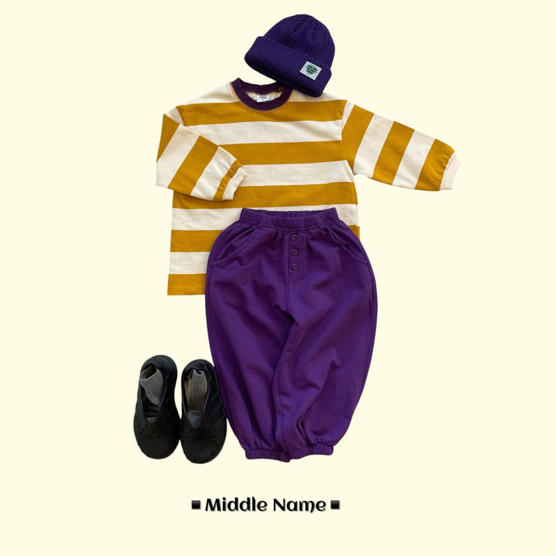 Little Foxx – Milk Colored Stripe Tee