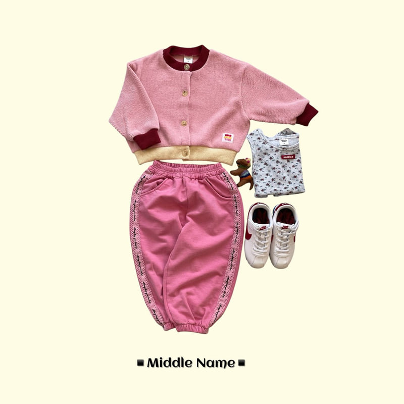 Little Foxx – Pigment Tape Jogger Pants
