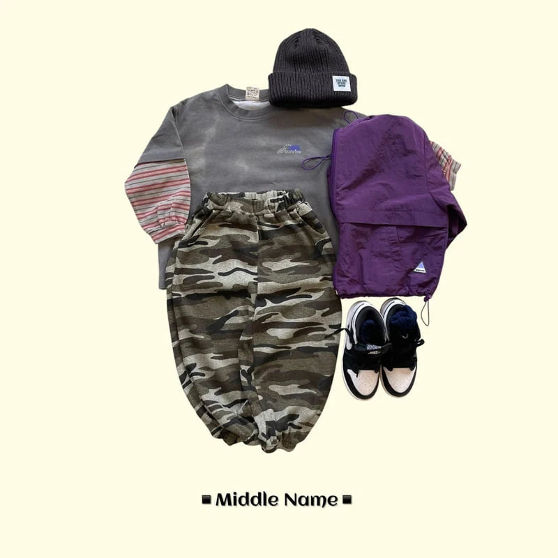 Little Foxx – Camo Jogger Pants