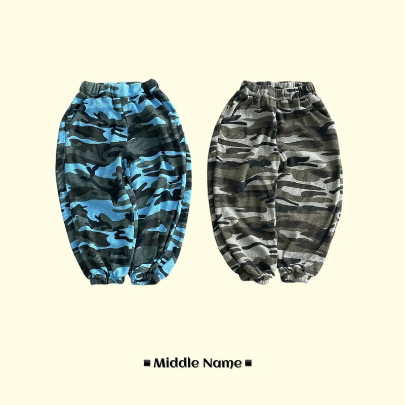 Little Foxx – Camo Jogger Pants
