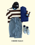 Little Foxx – Layered Hoodie