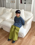 Little Foxx – Cargo Embossed Check Pants