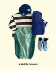Little Foxx – Milk Colored Stripe Tee