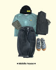 Little Foxx – Pocket Hip Denim Pants
