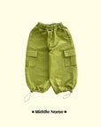 Little Foxx – Cargo Embo Check Pants