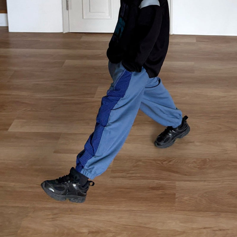 Little Foxx – Rib Colorblock Cutline Pants