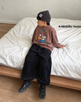 Little Foxx – Terry Striped Jogger Pants