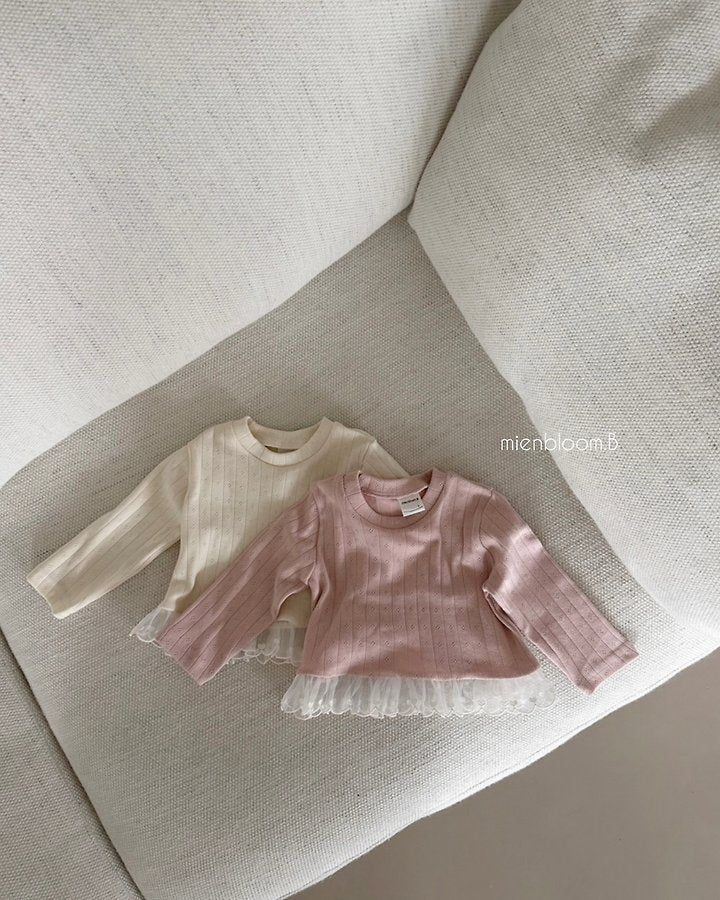 Little Foxx – Bebe Heart Lace Tee