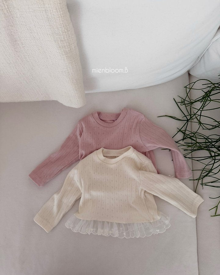 Little Foxx – Bebe Heart Lace Tee
