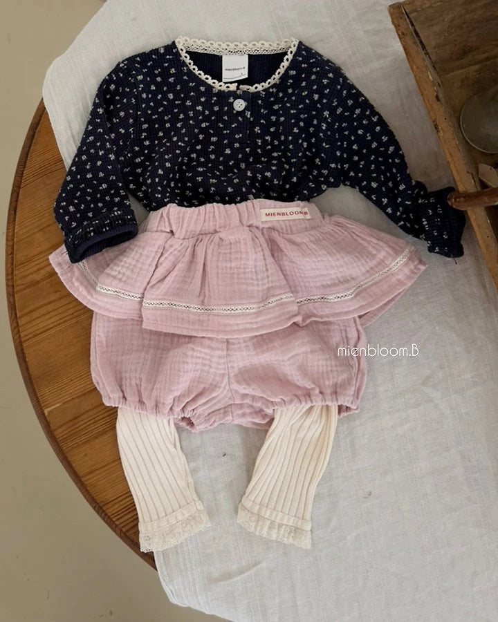 Little Foxx – Bebe Lace Rib Leggings