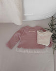 Little Foxx – Bebe Heart Lace Tee