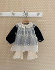 Little Foxx – Bebe Heart Lace Cape