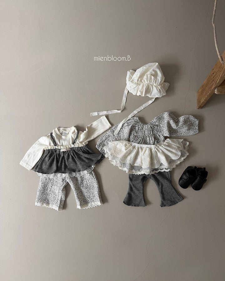 Little Foxx – Bebe Scallop Mesh Skirt
