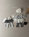 Little Foxx – Bebe Scallop Mesh Skirt