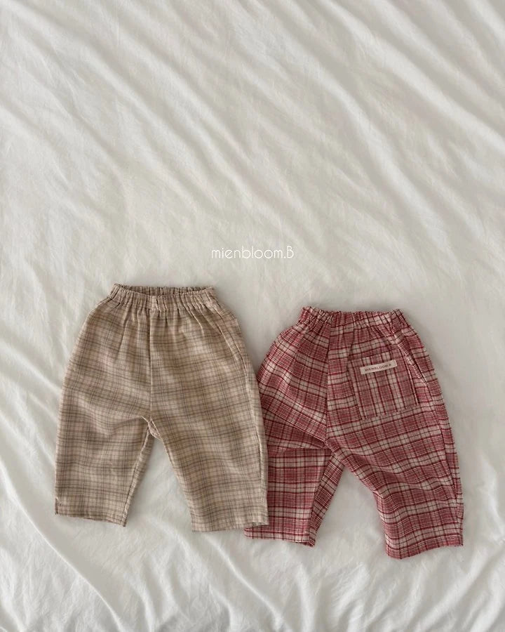 Little Foxx – Bebe Check Pants
