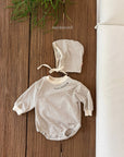 Little Foxx – Bebe Natural Stripe Bonnet