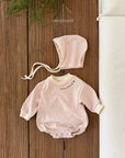 Little Foxx – Bebe Natural Stripe Bonnet