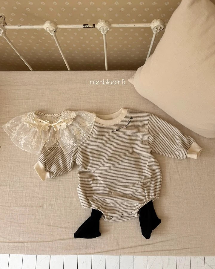 Little Foxx – Bebe Natural Stripe Suit