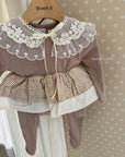 Little Foxx – Bebe Check Rib Suit