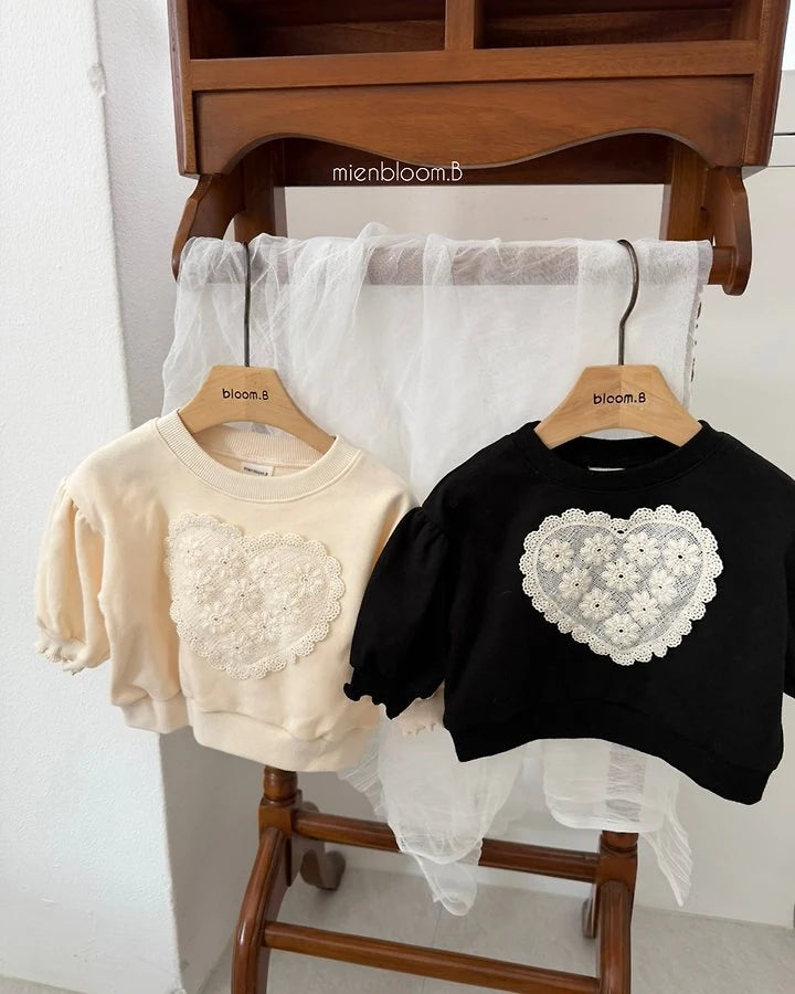Little Foxx – Bebe Heart Sweatshirt